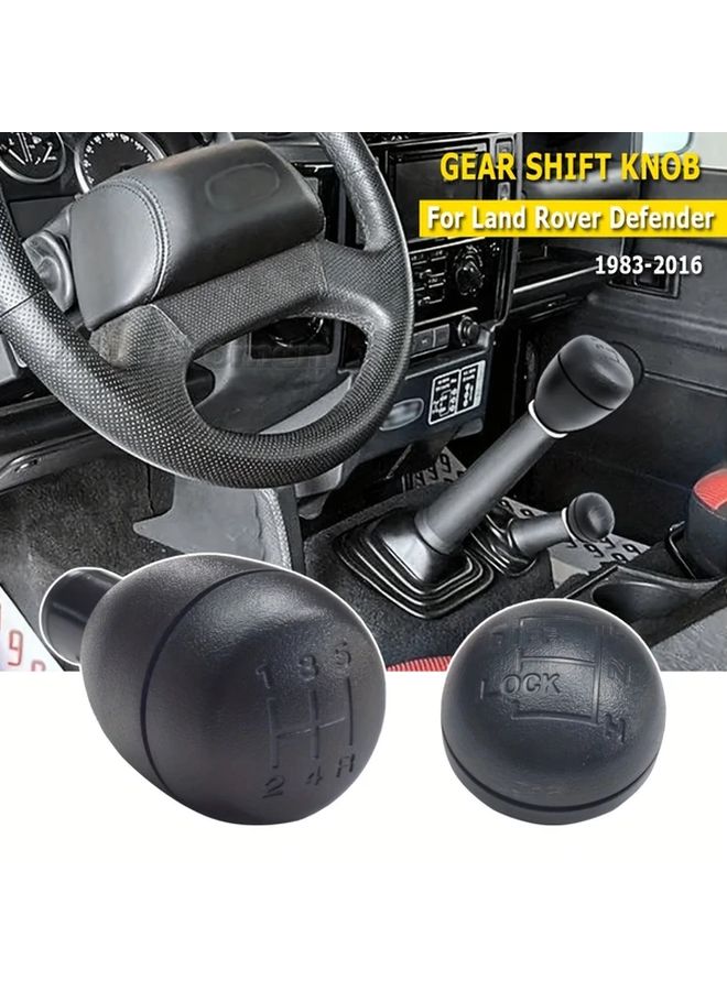 Plastic Sub Head Gear Shift Knob Replacement for Land Rover Defender R380 5 Speed 1983 2016 - Image 1